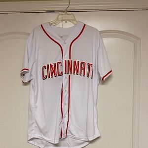 Cincinnati White Baseball Jersey